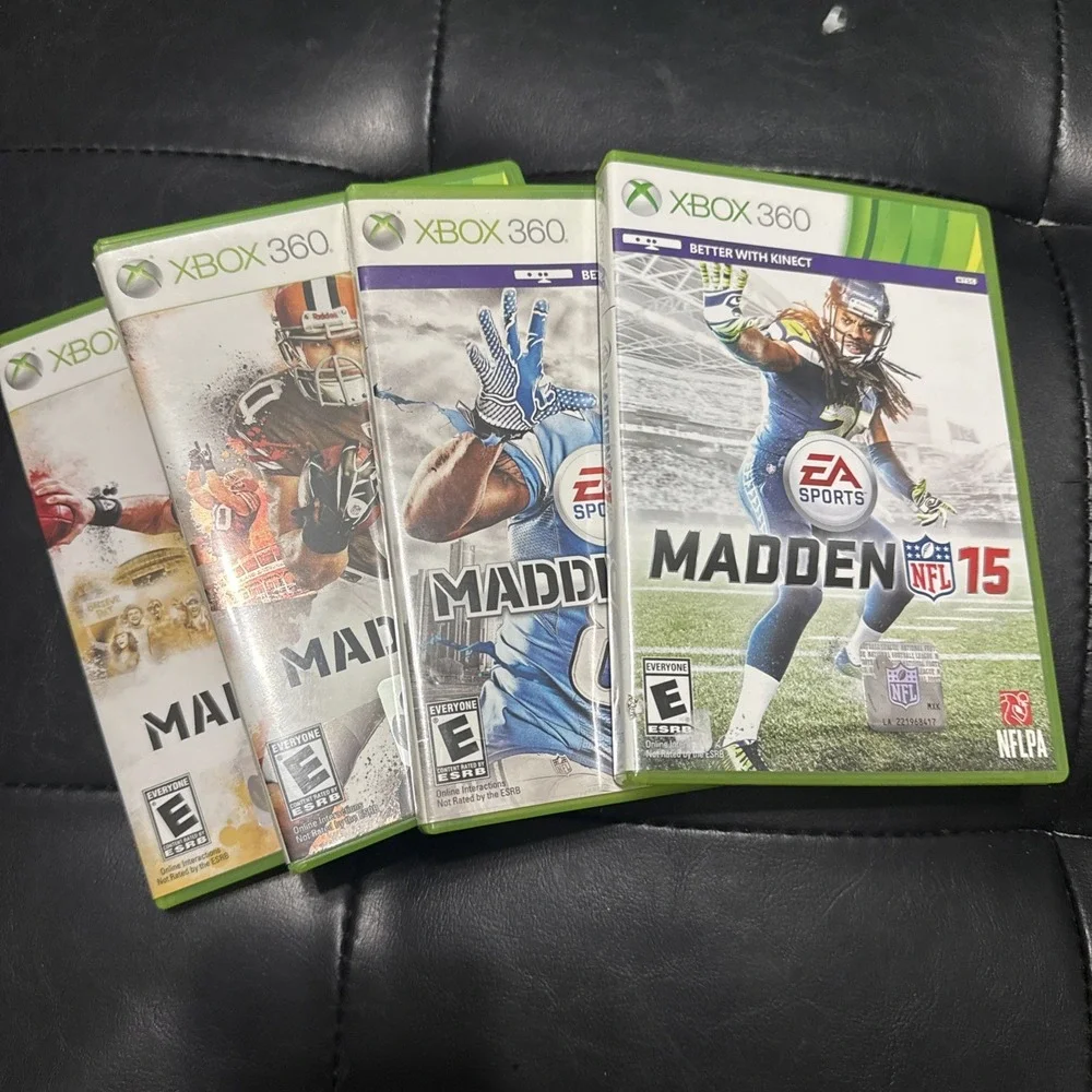 Madden NFL Xbox 360 (Madden 11, 12, 13, 15) (TESTED/WORKING) Same Day Shipping